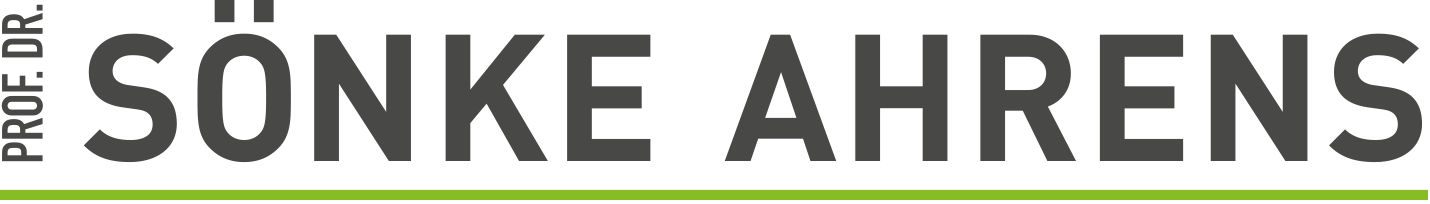 Prof. Dr. Sönke Ahrens